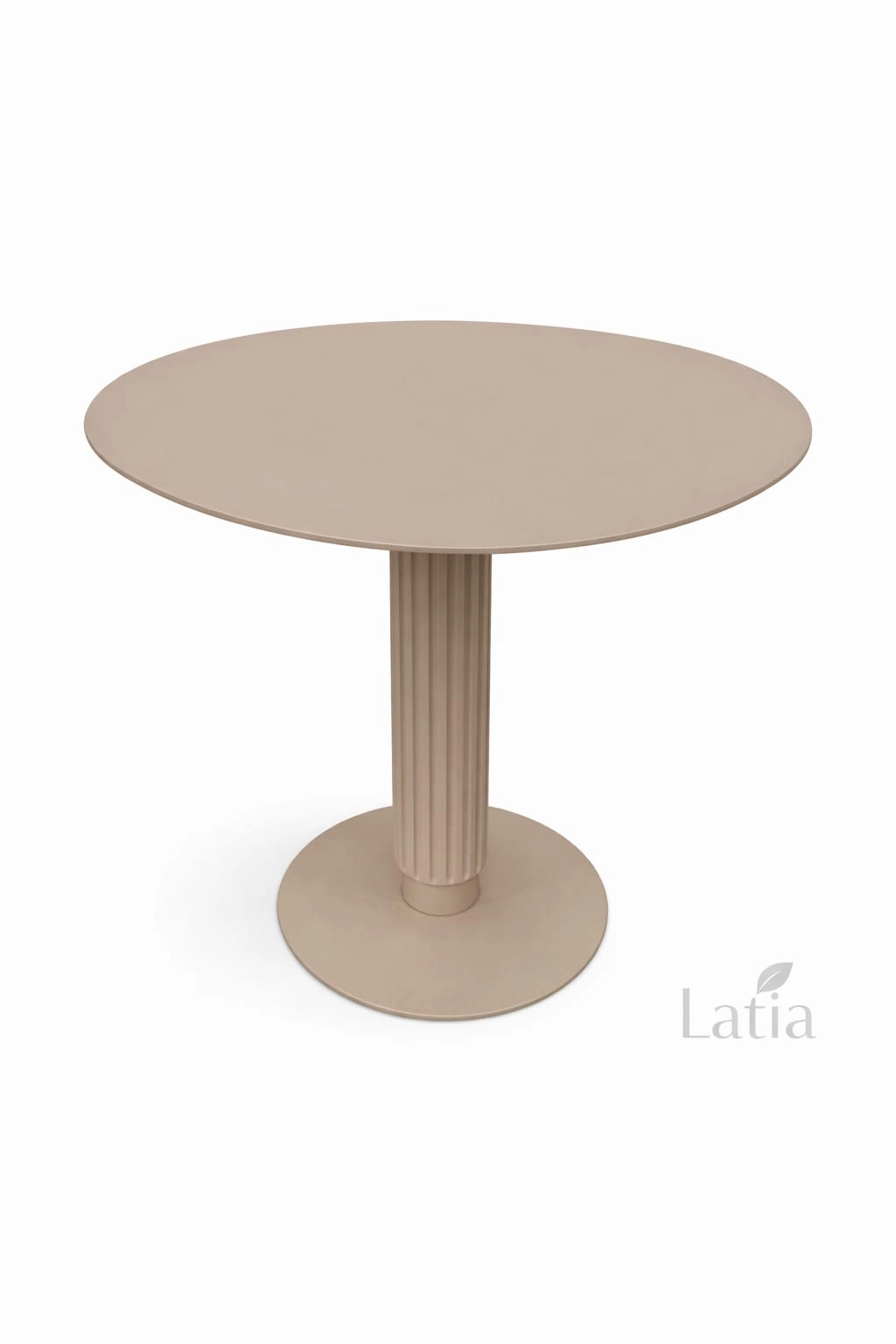 Lüks Yuvarlak Metal Masa Ø60 cm – Modern & Dayanıklı Kafe Masası