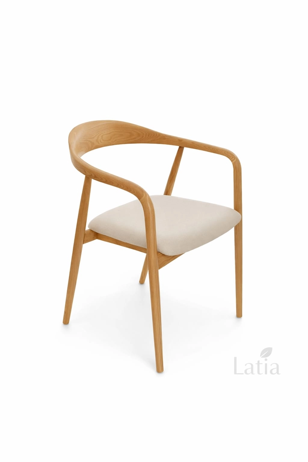 Shark Model Ahşap Sandalye – Modern & Şık Kafe Sandalyesi