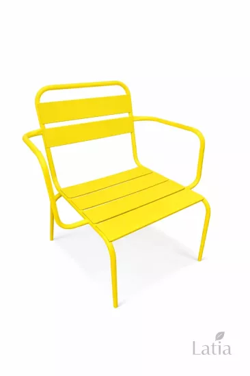 LATIA VELORA Metal Kollu Sandalye – Modern & Zamansız Tasarım