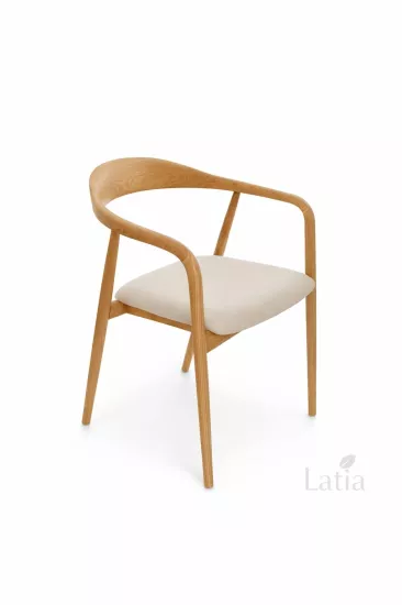 Shark Model Ahşap Sandalye – Modern & Şık Kafe Sandalyesi