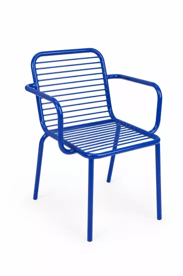 Modern Çubuk Tasarımlı Metal Sandalye